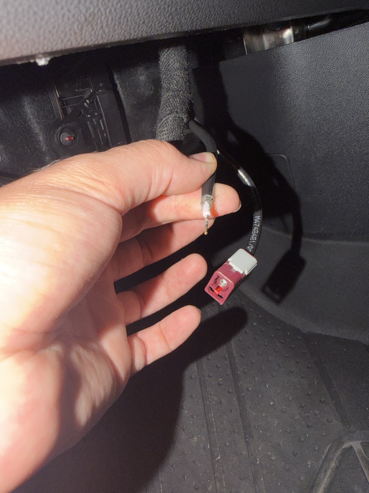2021 Chevrolet Silverado — connector and wiring detail — Wiring Repair by Black Wolf Solutions