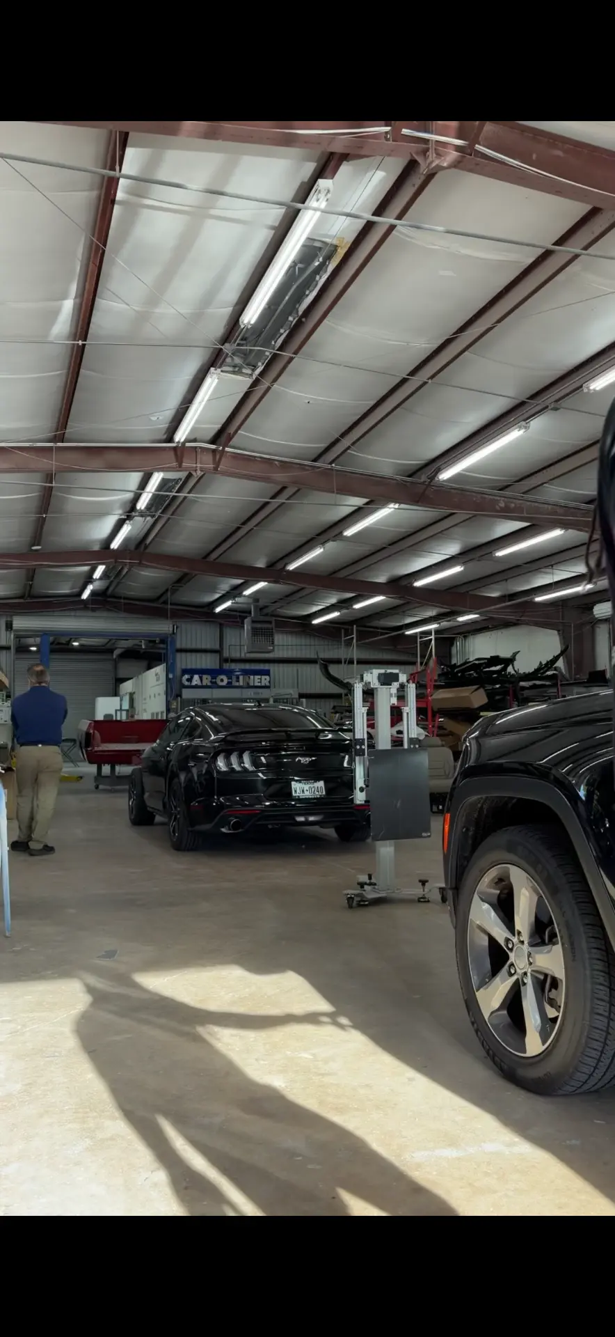 2024 Jeep Grand Cherokee — front radar calibration — ADAS Calibration by Black Wolf Solutions