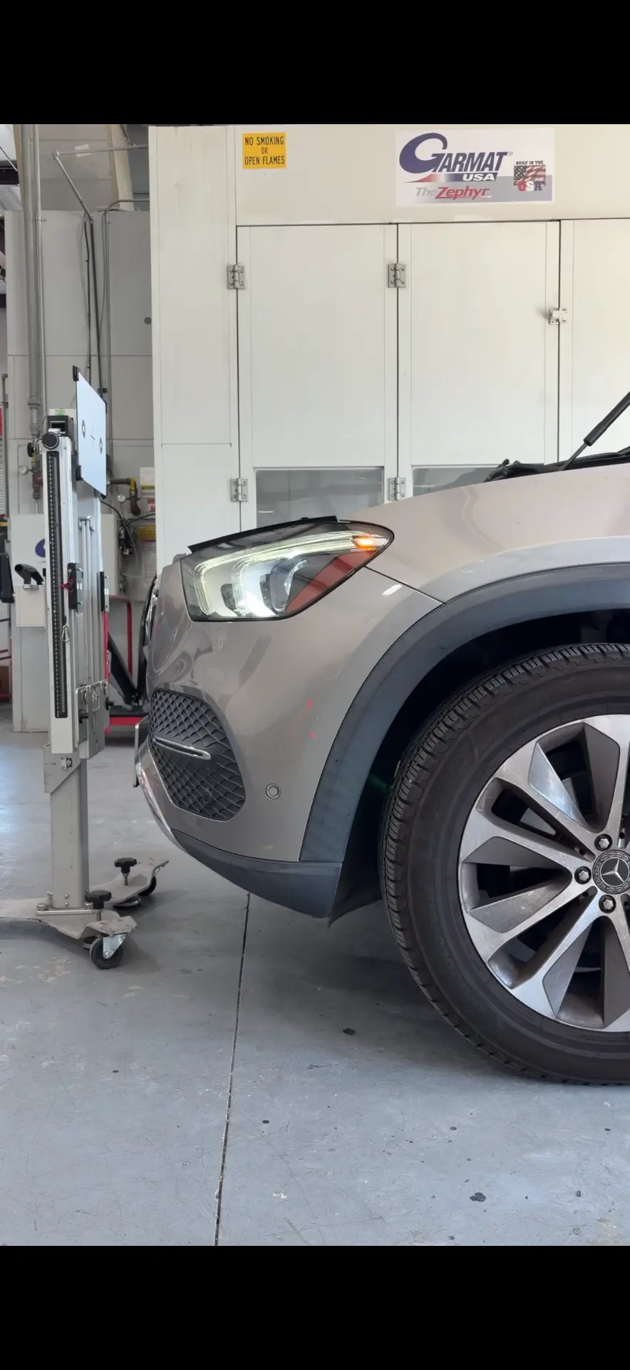 2020 Mercedes-Benz GLE 350 — augmented reality camera calibration — ADAS Calibration by Black Wolf Solutions